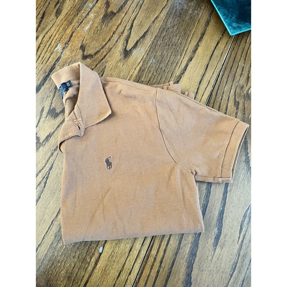 Polo Ralph Lauren Brown Classic Polo Shirt With Logo